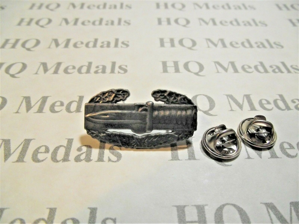 Army Combat Acton Badge CAB Silver/blue Hat Pin 1 ¼ inch United States Army