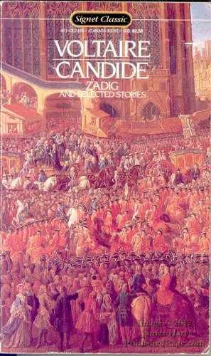 Candide, Zadig, and Selected - Paperback, by Voltaire Francois - Very Good