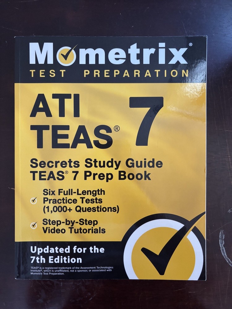 ATI TEAS 7 Mometrix Secrets Study Guide Prep Book