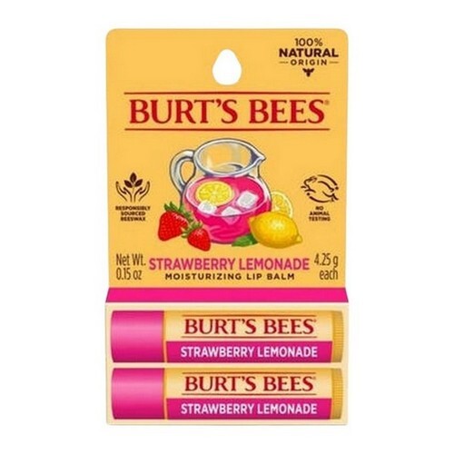 Burt's Bees Strawberry Lemonade Lip Balm 2-Pack