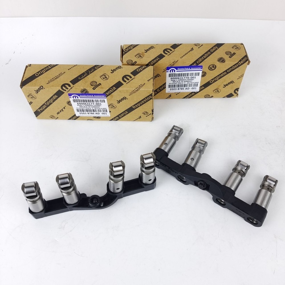 1Pair Hydraulic Lifter Yoke Front 5038785AD+ Rear 5038786AD Fit 04-21 DODGE RAM
