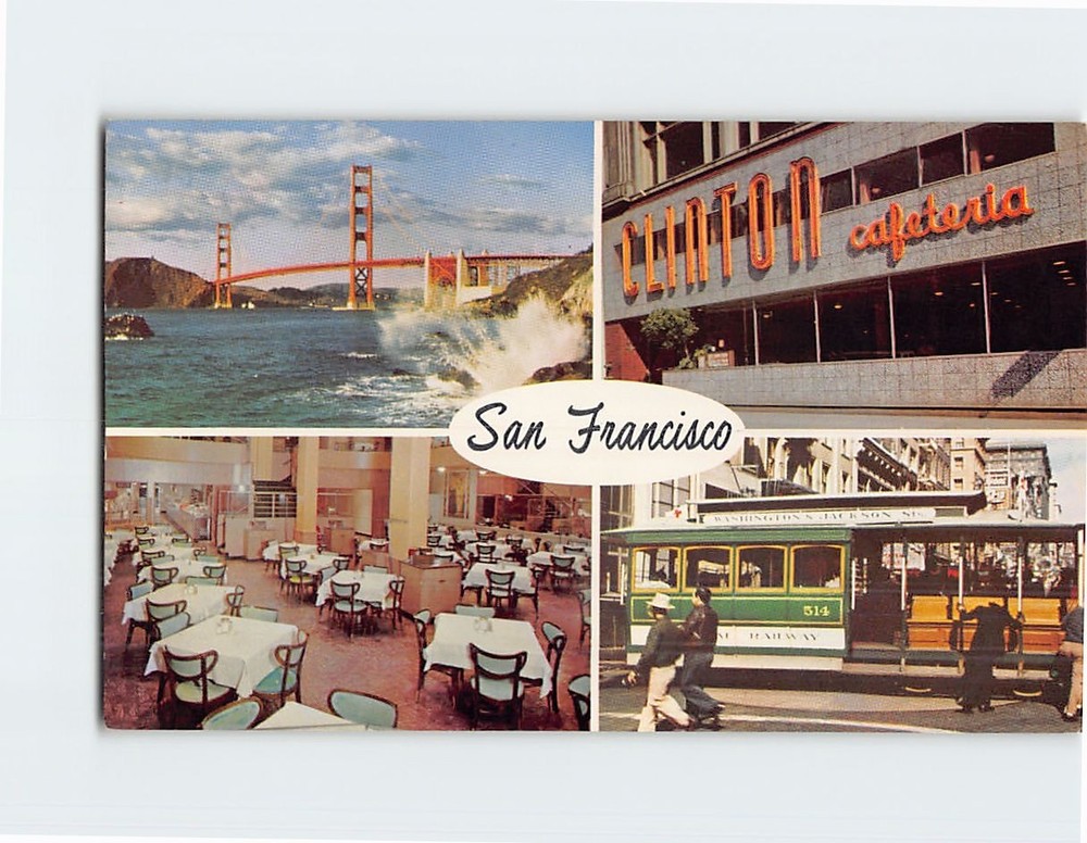 Postcard Views and Scenes in San Francisco California USA