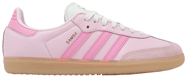 adidas Womens Samba OG Neapolitan Clear Pink JS4091 Sneakers