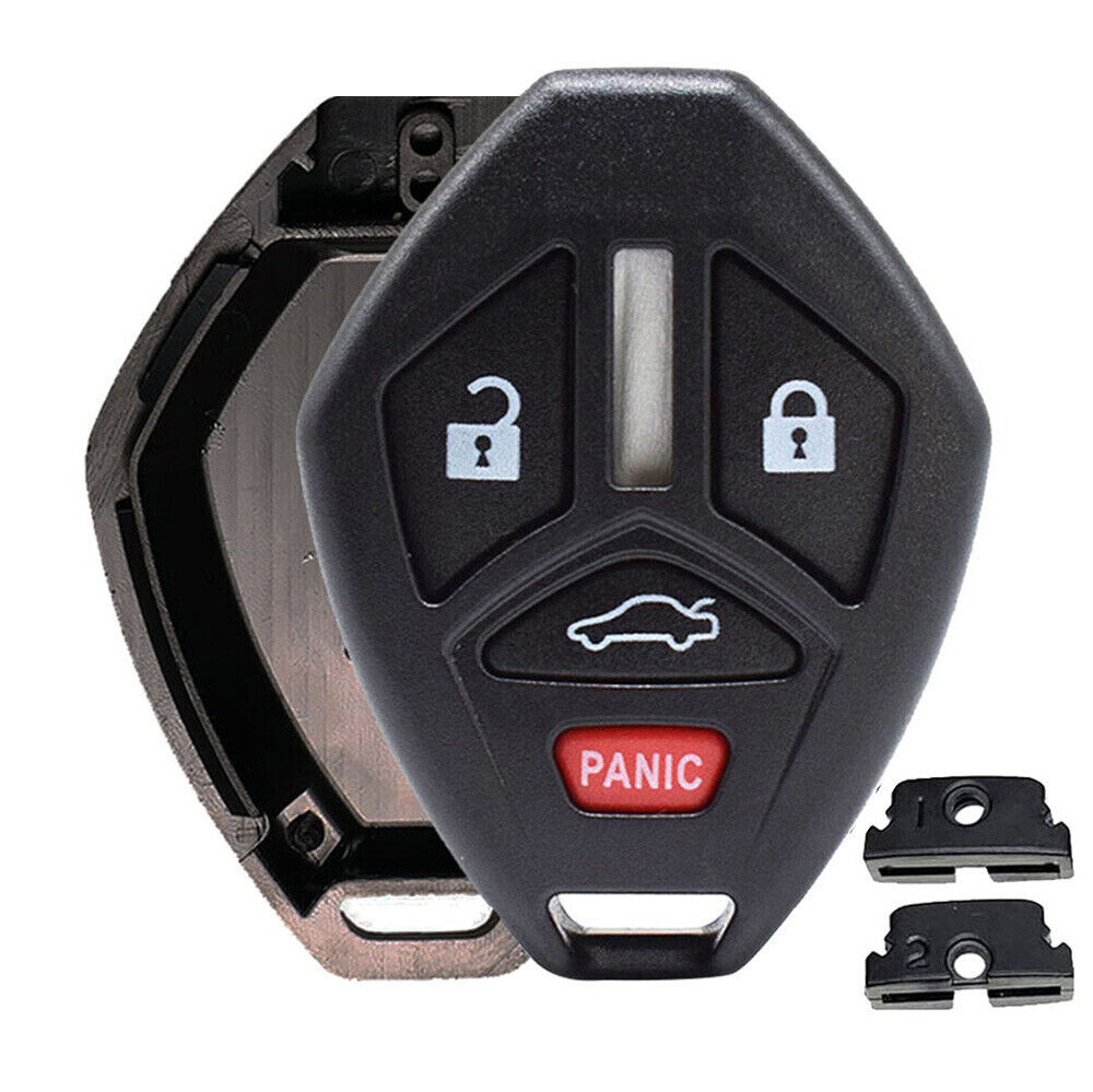 Car Key Fob Case Shell Pad Replacement For Mitsubishi Eclipse Galant Lancer EVO