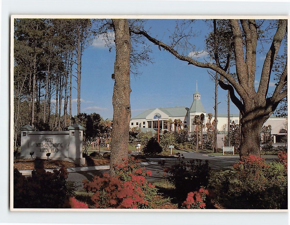 Postcard Hotel Inter-Continental Hilton Head Island South Carolina USA