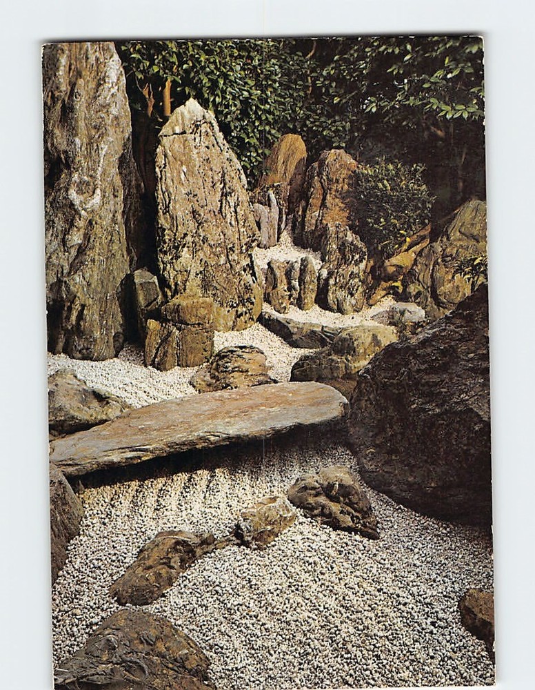 Postcard Garden of Daishin-in Temple Kyoto Japan