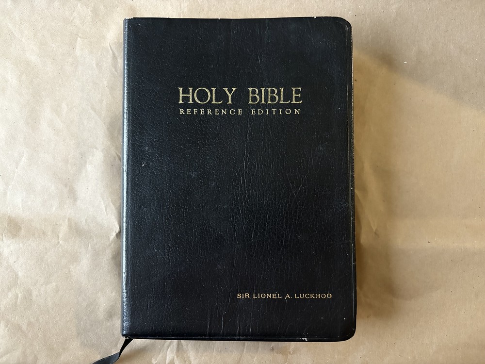 Holy Bible KJV 1976 Giant Print Red Letter Reference Edition
