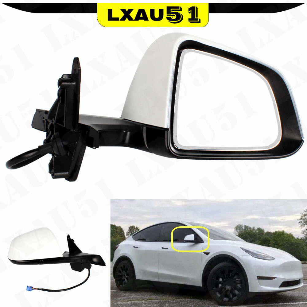 Tesla Model Y 2019-2023 Right Passenger 13-Pin Anti-Glare Memory Mirror