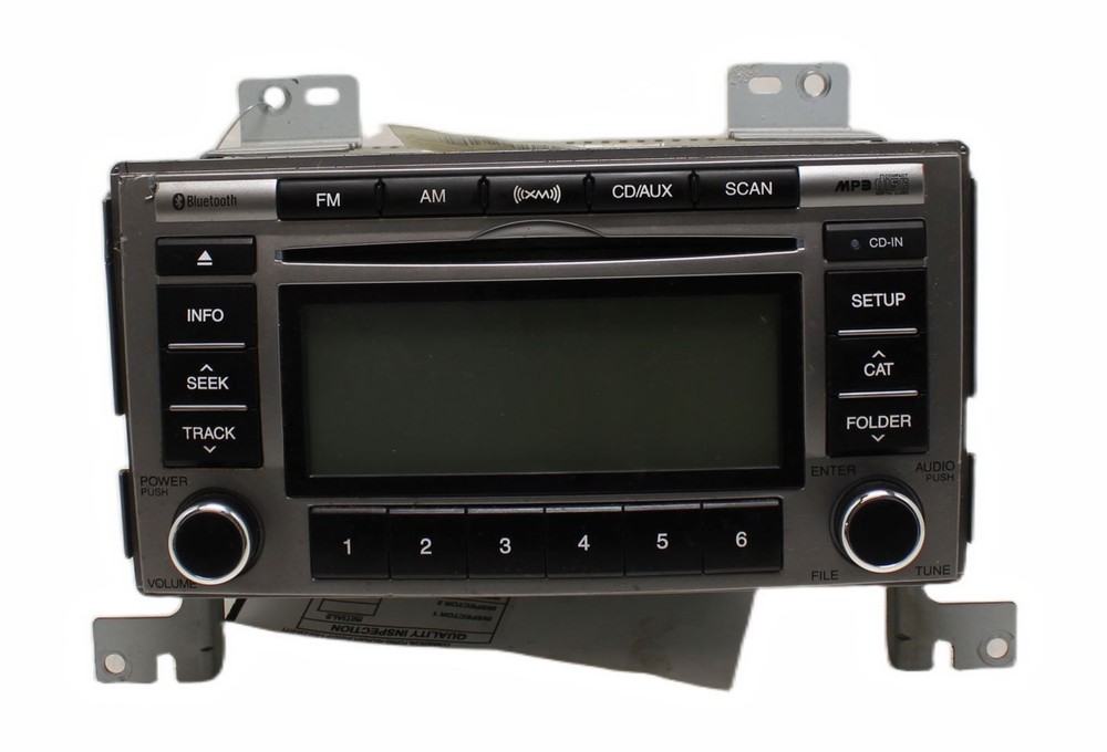 Radio US Market Receiver Opt 9611P6 Fits 2010-2012 SANTA FE OEM
