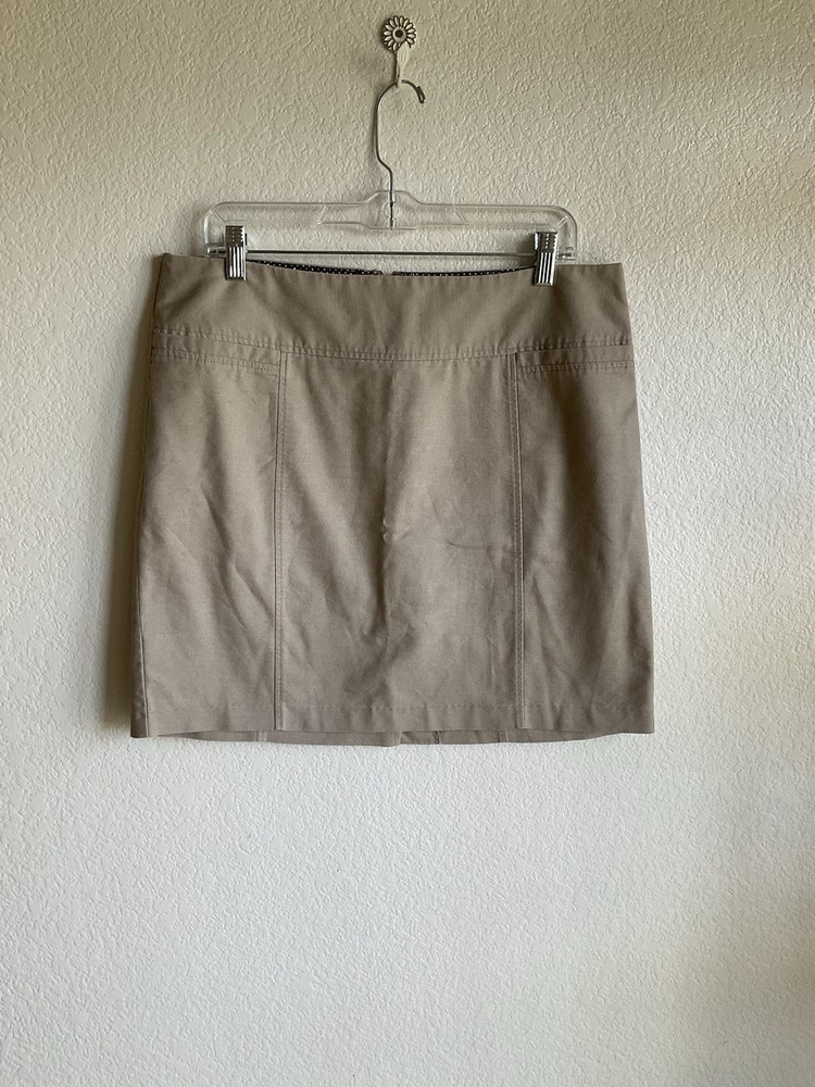 Maurice’s Women Skirts Casual Khaki Tan Beige 13/14 Outdoor Relax