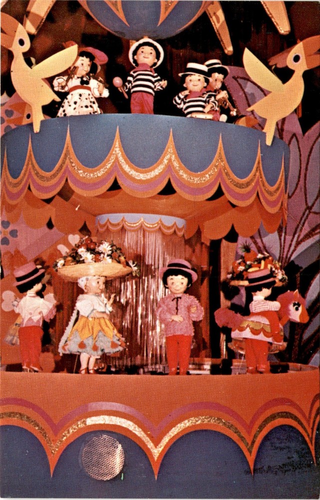 Walt Disney World, Vacation Kingdom, Small World, Happiest Cruise, Postcard