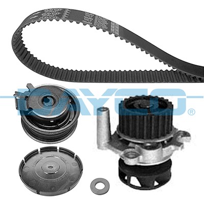 KTBWP2532 Dayco Water Pump + Timing Belt Kit for Audi, Seat, Skoda, VW