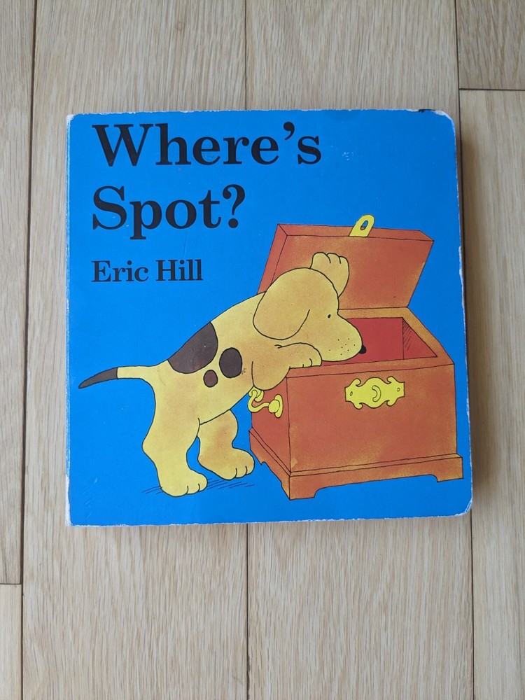Spot Ser: Where's Spot? by Eric Hill Board Book.Lift-the-Flap Feature. Education