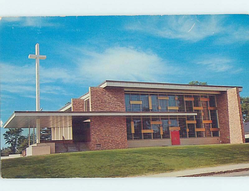 Pre-1980 CHURCH SCENE Houlton - Near Presque Isle Maine ME m/09 AD1427