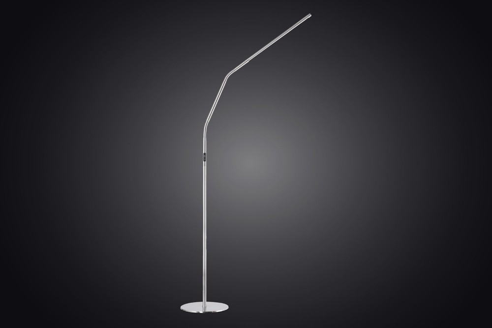 Daylight Company Slimline 4 LED Floor Lamp, Brushed Steel - U35119
