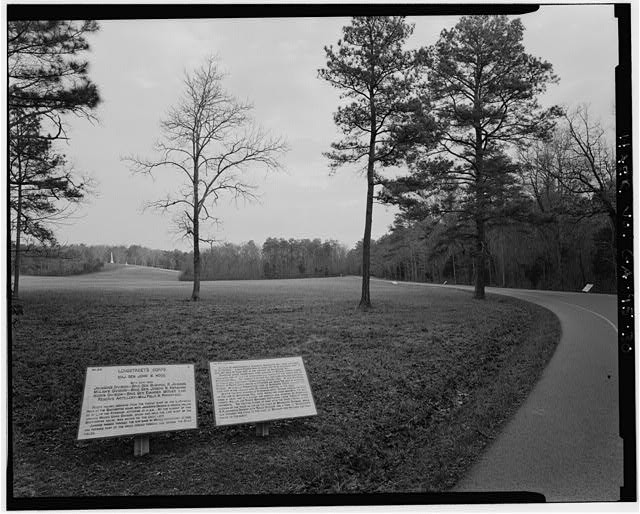 Fort Oglethorpe GA Chickamauga National Military Park Tour Road 1900s View