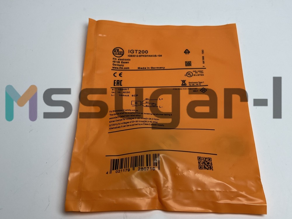 IGT200 1PCS Brand New IFM IGT200 Proximity Switch Sensor  Fast delivery #G