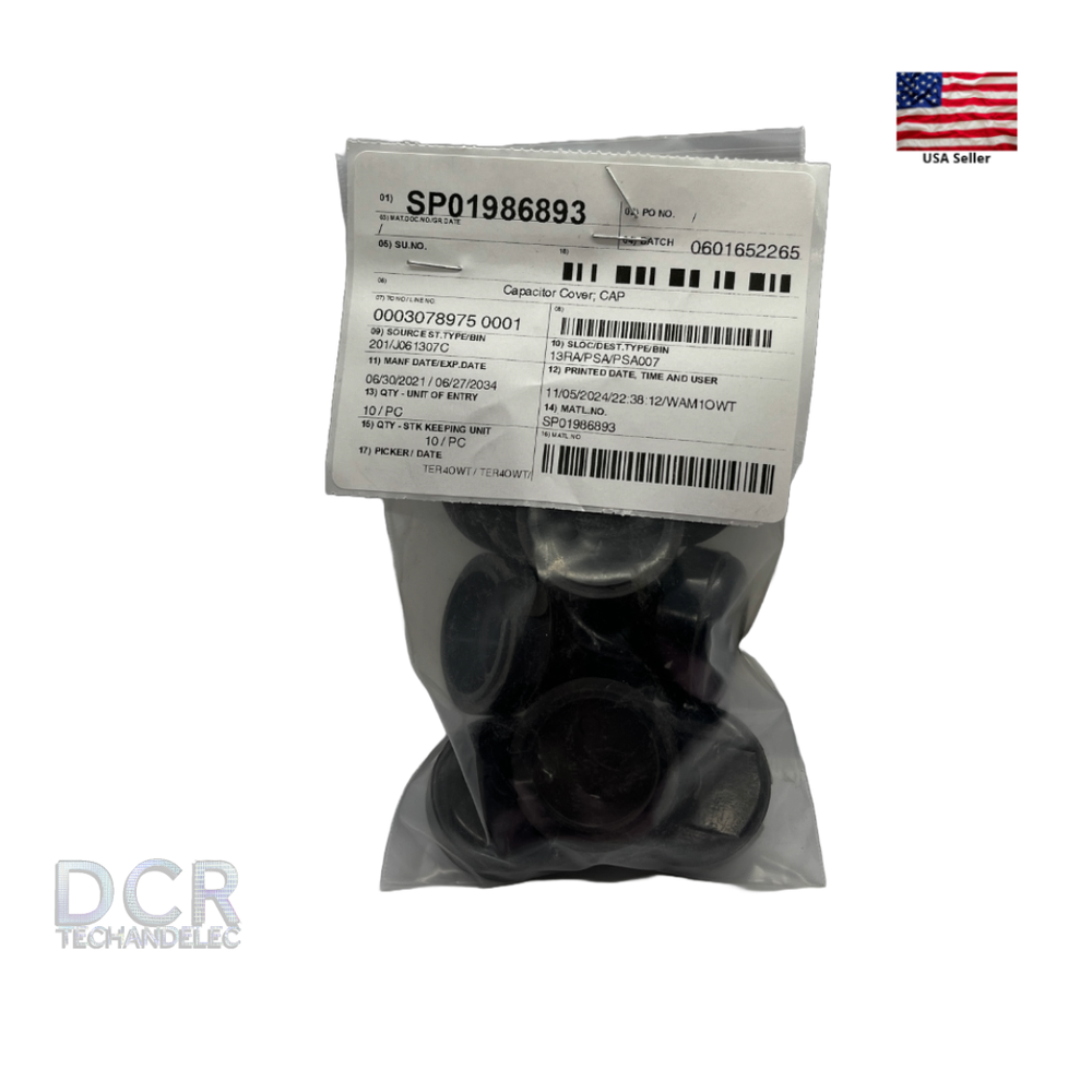 1 CD60C-1.44A Capacitor Cap/Cover Bottom Wire Hole for Motor Start Applications