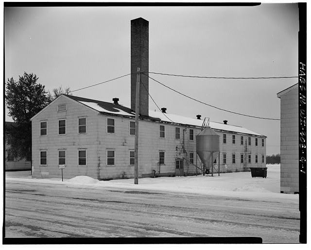 1. VIEW EAST NORTH SIDES - Fort McCoy, Building No. T-453, East Twelfth Street,
