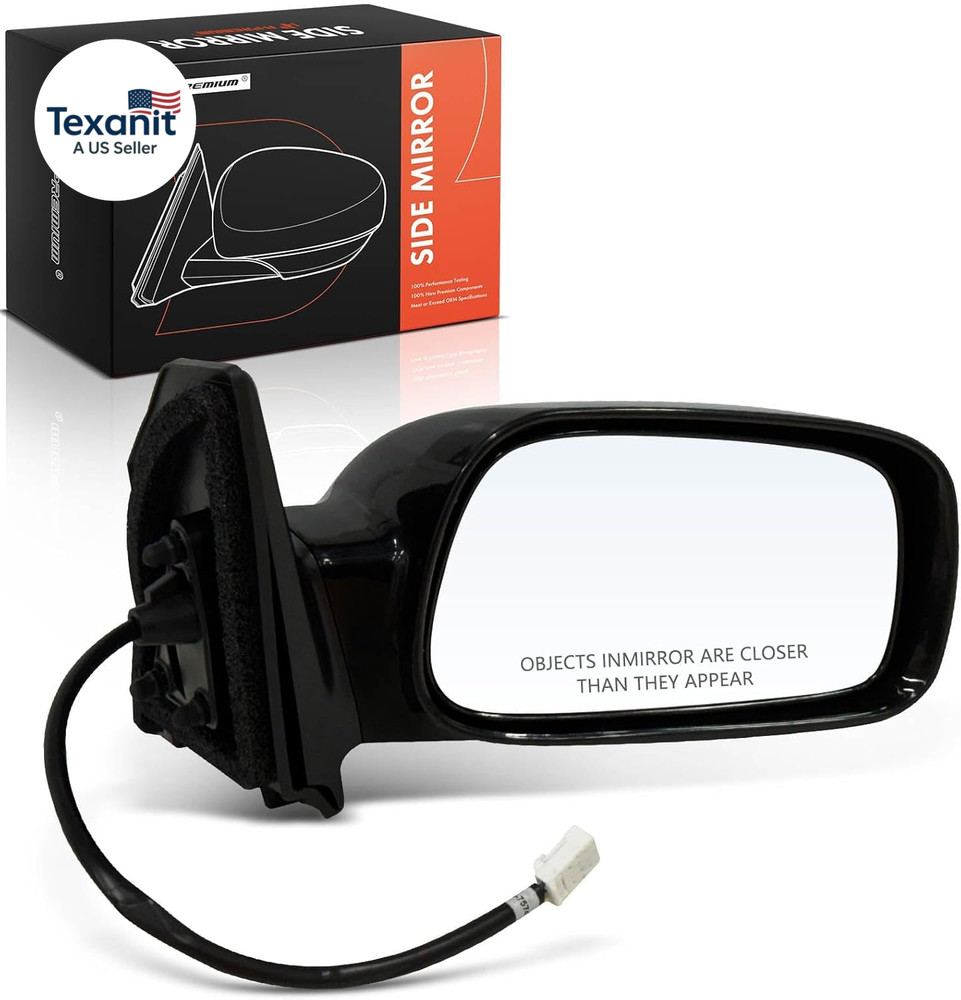 Right Passenger Side Power Door Mirror - Compatible with Toyota Corolla 2003 200