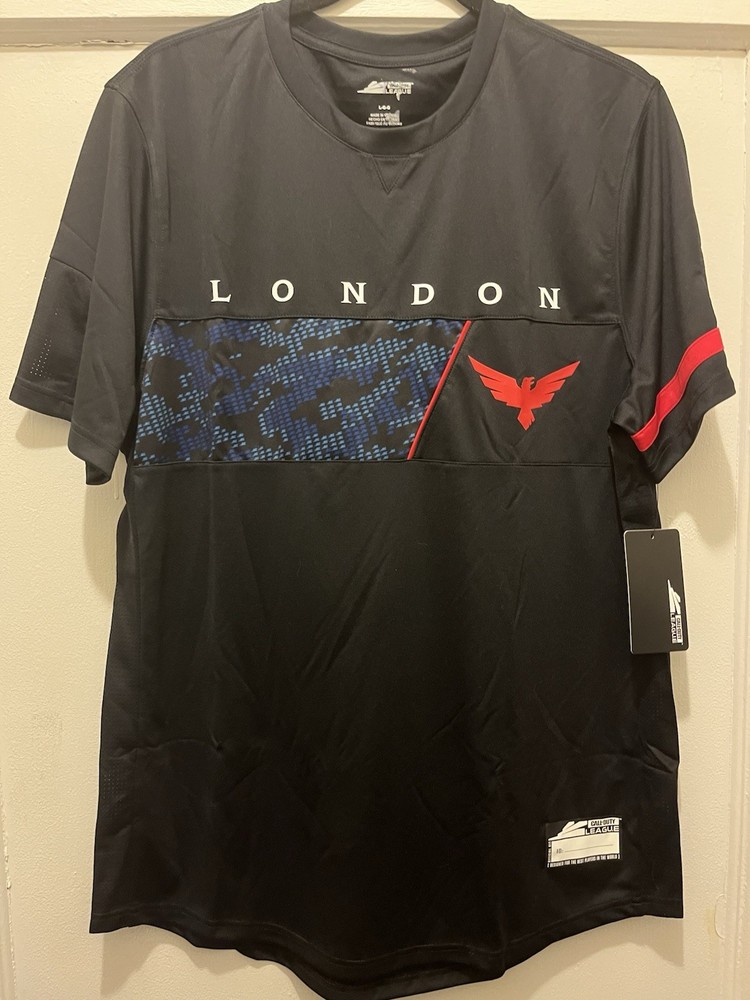 NWT Men’s Call of Duty eSports London-Royal Ravens Navy Blue Jersey Size Large