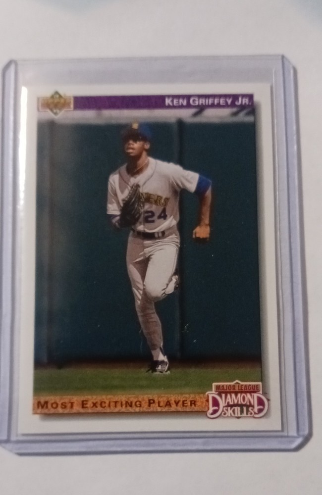 1992 Upper Deck - Diamond Skills Ken Griffey Jr #650 Gold Hologram