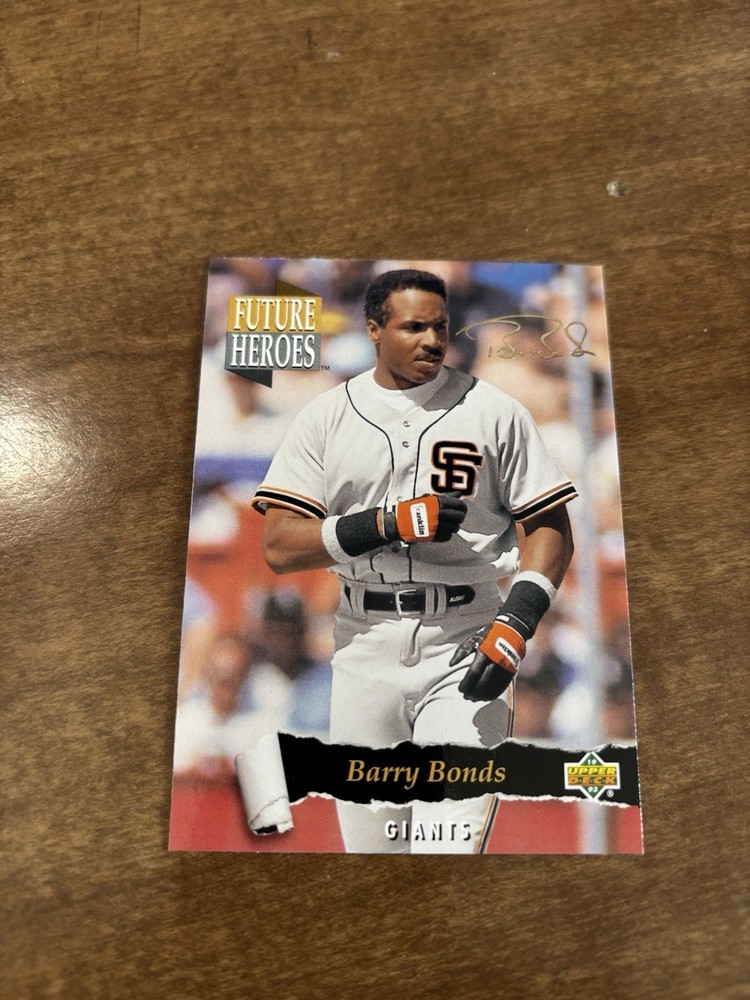 1993 Upper Deck - future heroes Barry Bonds #56