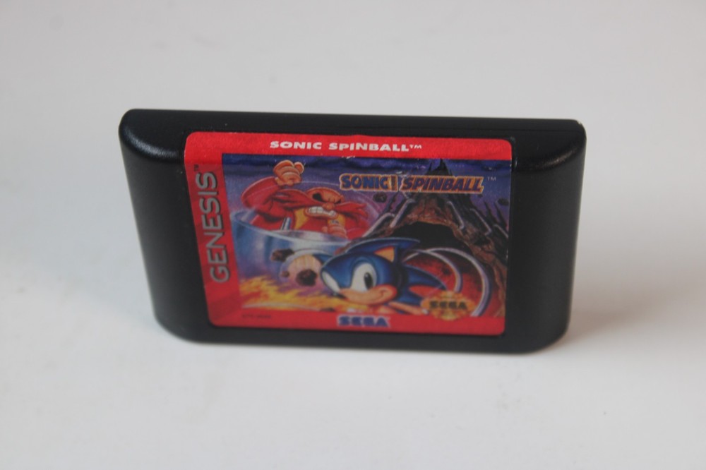 Sonic The Hedgehog Spinball / Pinball (SEGA Genesis) game only, tested authentic