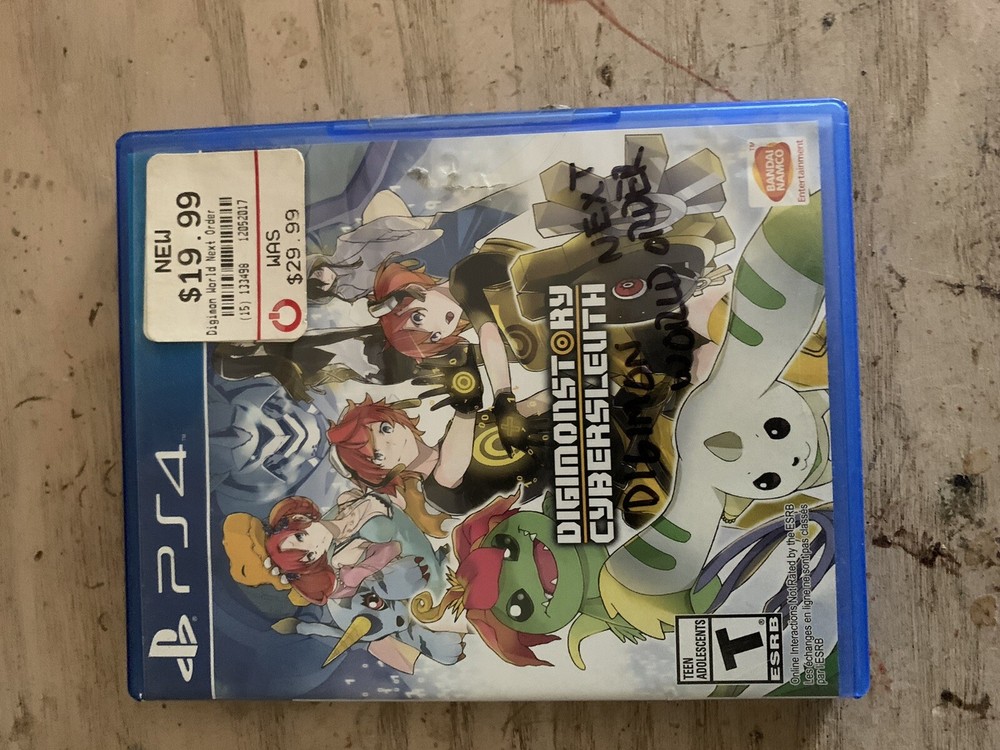 Digimon World Next Order (PS4) (Sony Playstation 4) (Not Original Case)