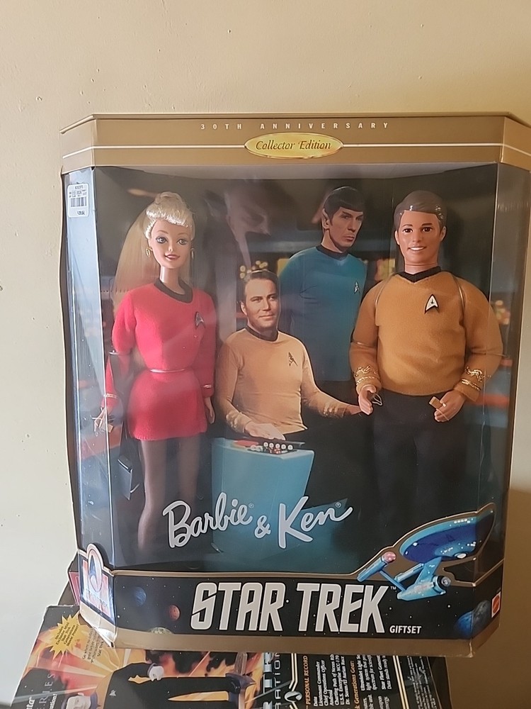 Barbie & Ken Star Trek 30th Anniversary Doll Giftset 1996 Mattel 15006