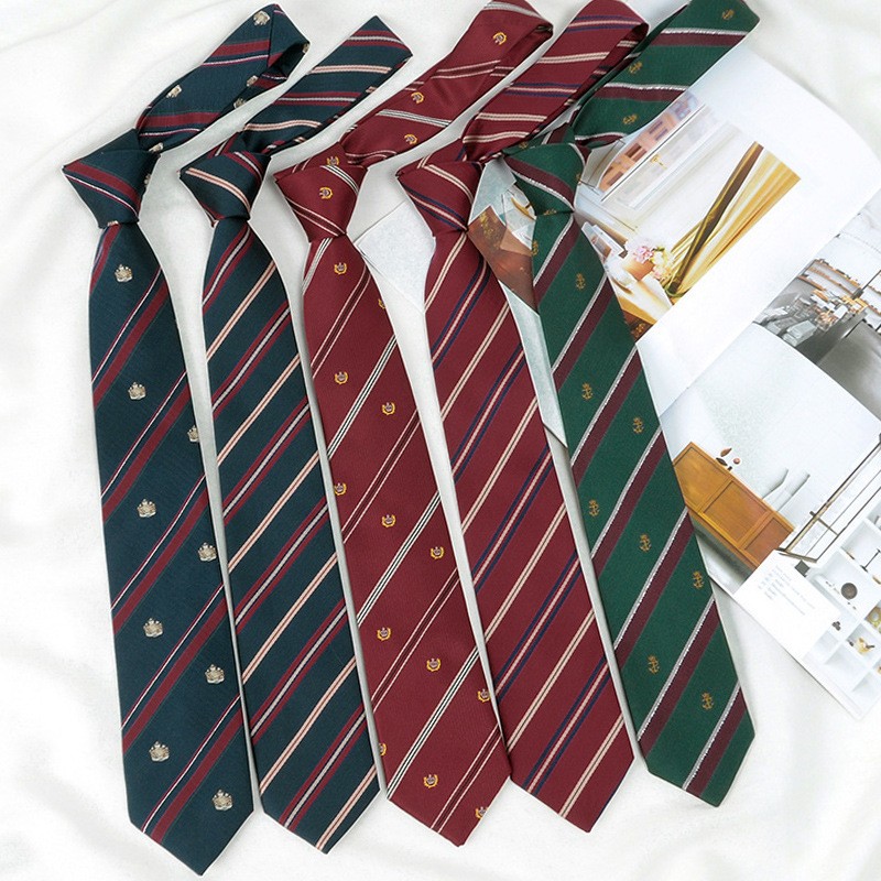 Striped Necktie Men's Tie 145*7cm Sports Football Match Business with Gift Box