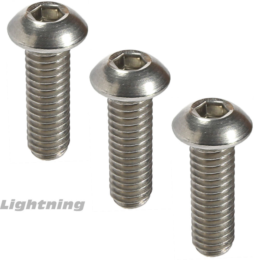 Button Socket Cap Screws Stainless Steel Fine Thread 5/16-24 X 1-1/2