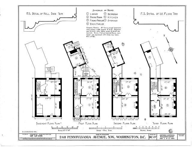 2411 Pennsylvania Avenue Northwest,House,Washington,District of Columbia,DC,5