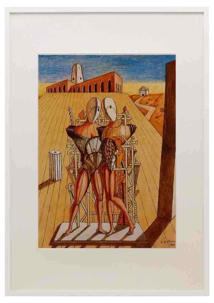 Giorgio De Chirico 75 5 A3 A4 Framed Art Print