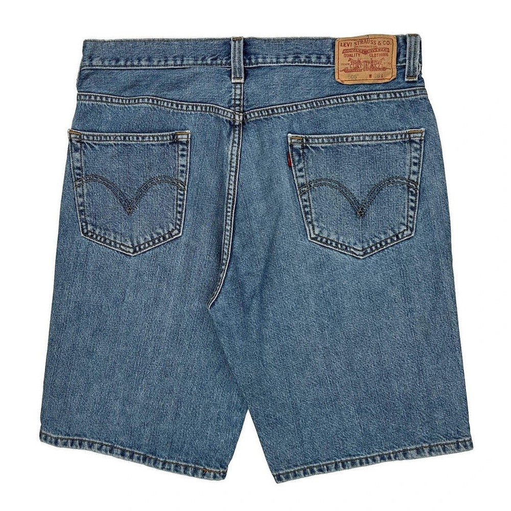 Levis Denim Shorts - 36W 10L Blue Cotton