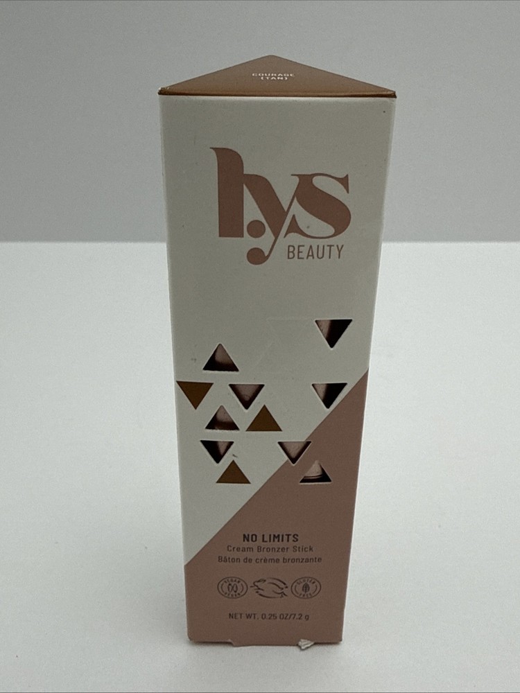 LYS Beauty NO LIMITS Cream Bronzer Stick - COURAGE (tan) - .25 Oz / 7.2g