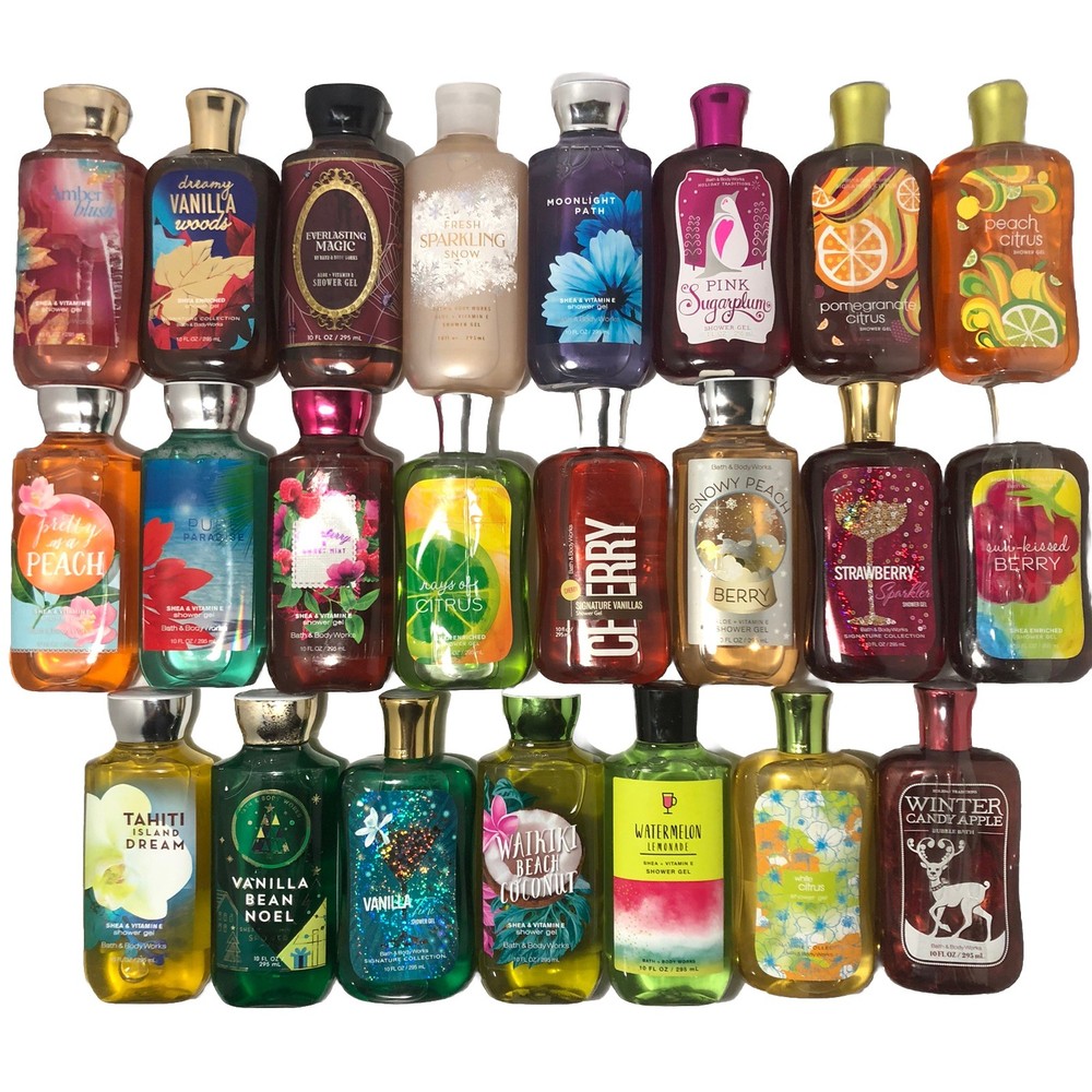 Bath and Body Works Shower Gel VTG Retired Scents 10 FL OZ / 295 mL You Choose