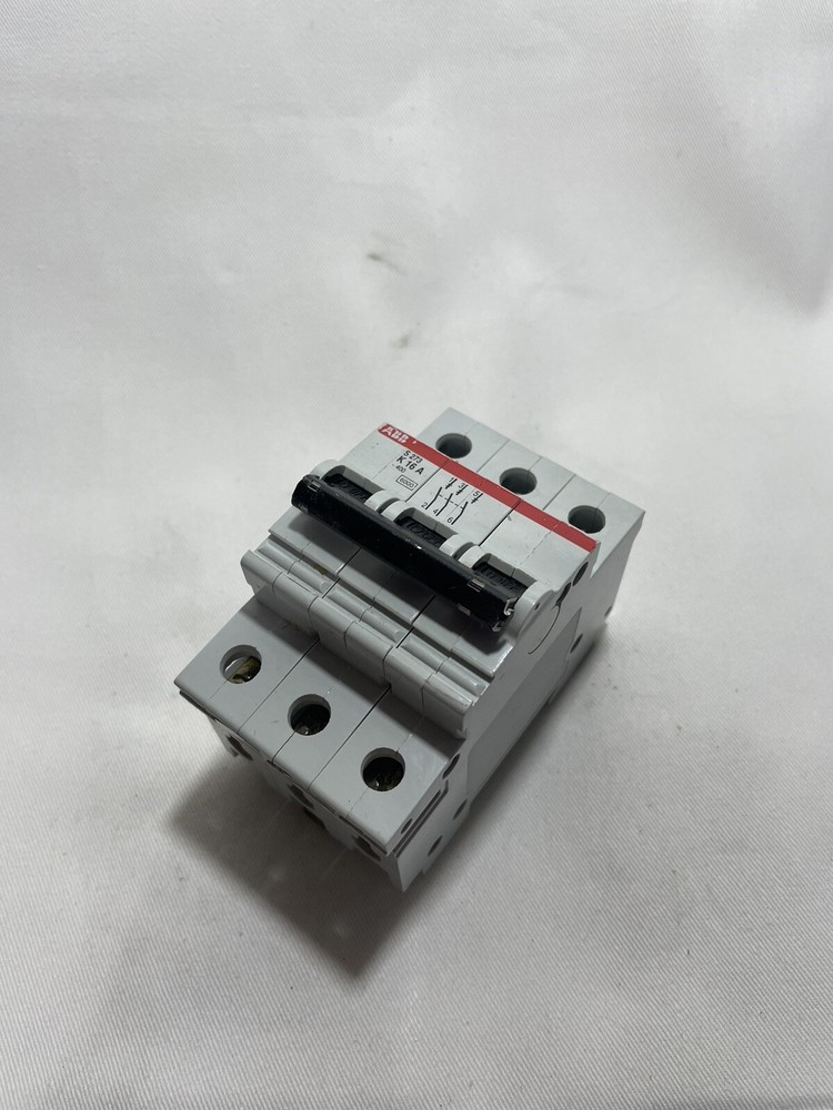 ABB S273 K16A 3 Pole 277/480 Vac 16 Amp Circuit Breaker