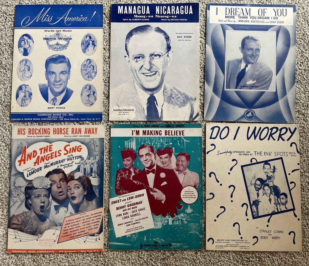 Antique and Vintage Sheet Music - Lot 10
