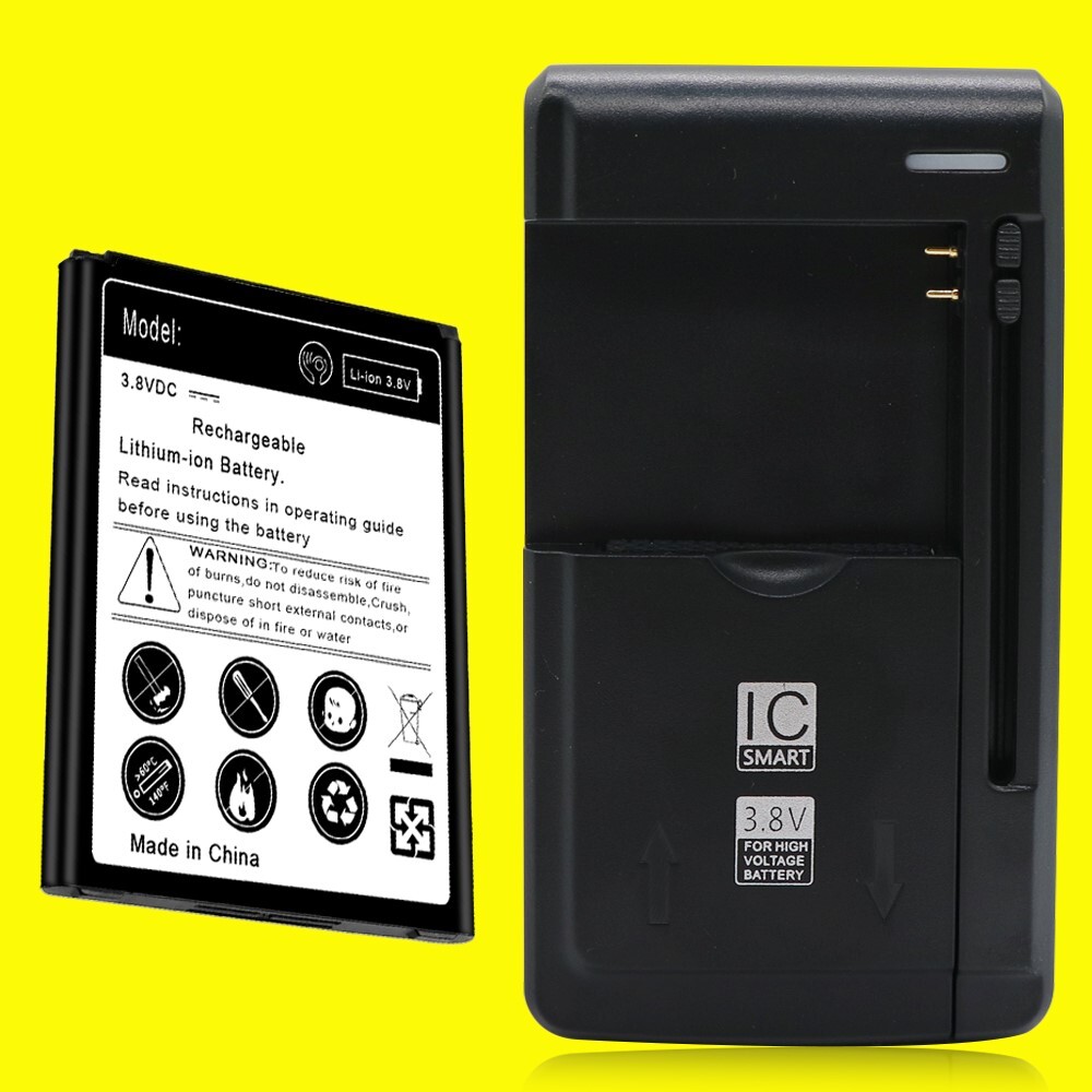 High Capacity 4620mAh Grade A+ Battery Desktop AC Charger for LG K7 K330 MS330-image