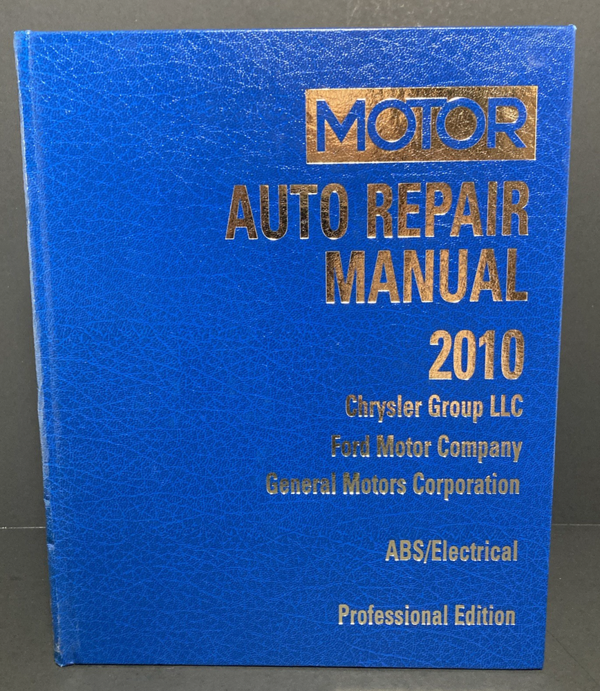 MOTOR 2010 Auto Repair Manual | Professional Edition | ABS Electrical-image