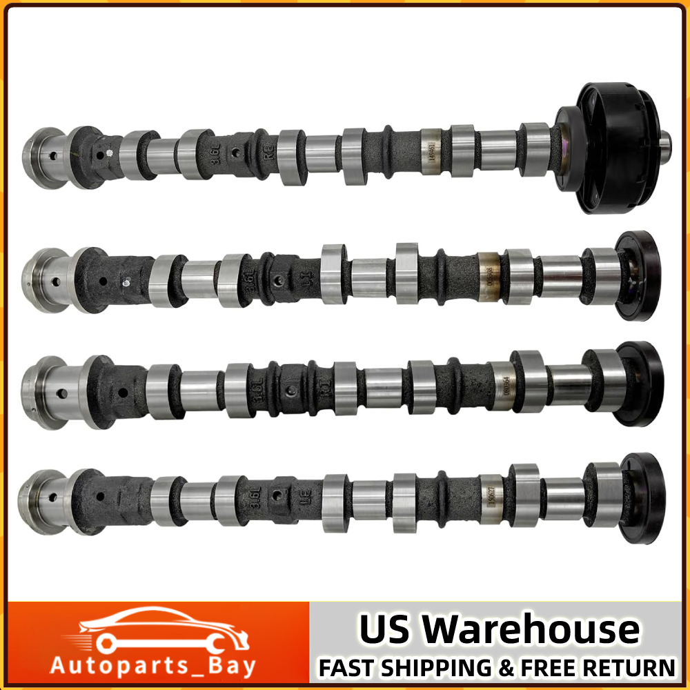 4x Engine Camshaft Exhaust Intake Set for Dodge Chrysler Jeep Ram 3.6L Pentastar