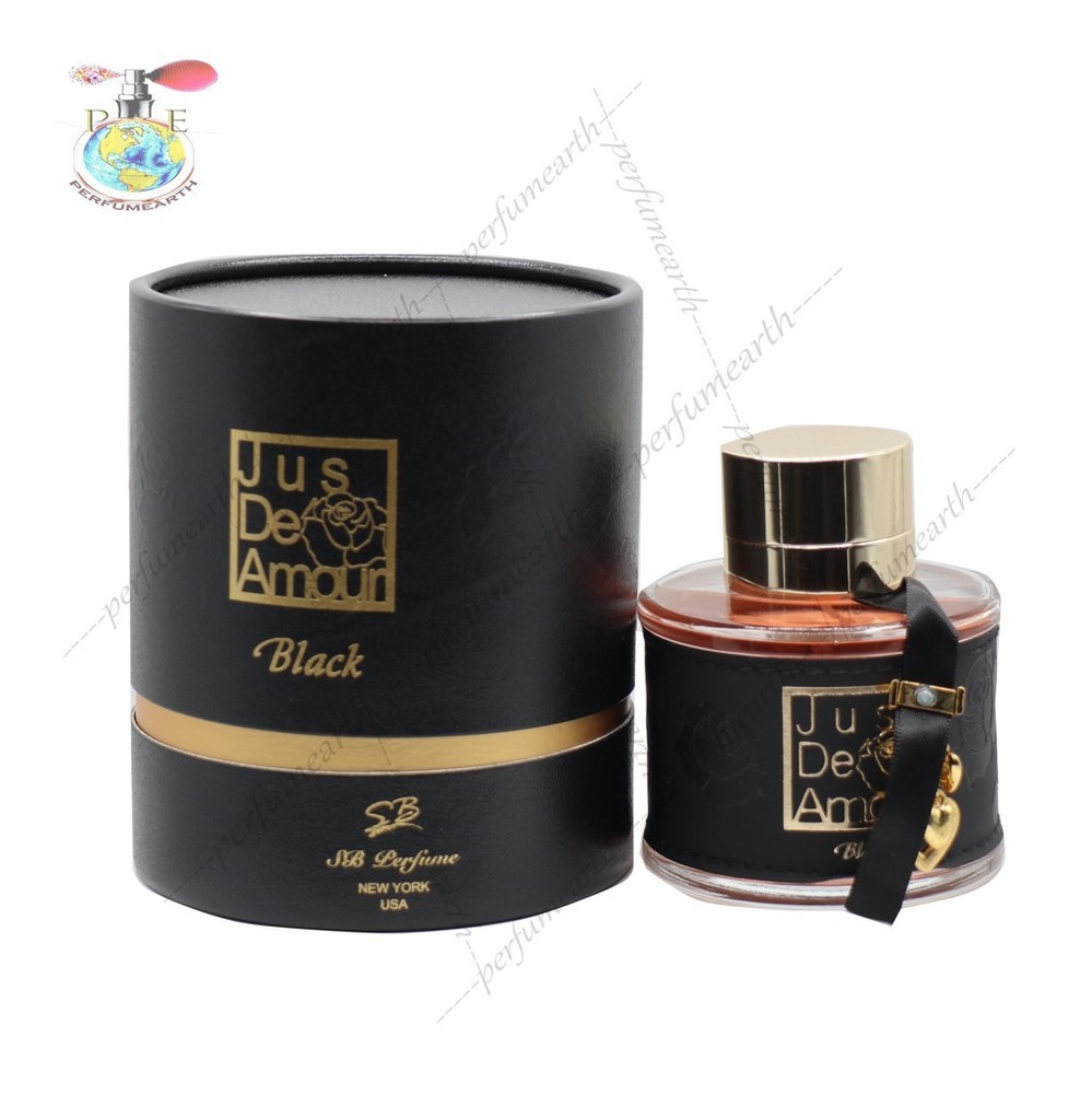 Jus De Amour Black  by Sb Parfum 3.4/3.3 oz EDP Spray  New In Box For Women's