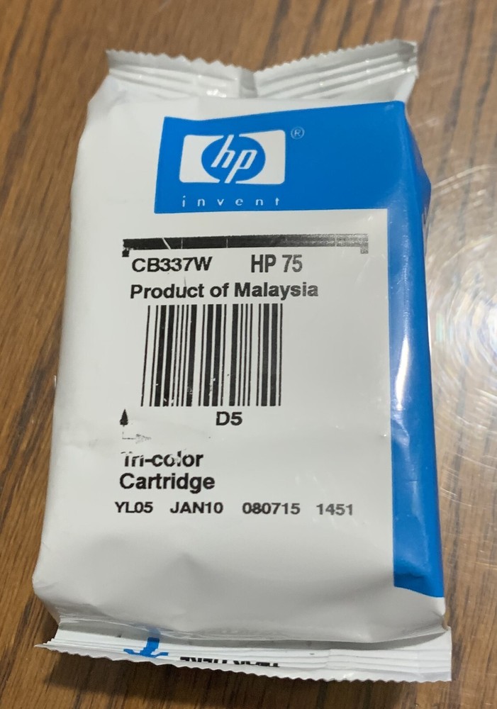 Hp Ink Cartridge 75 Tri-Color