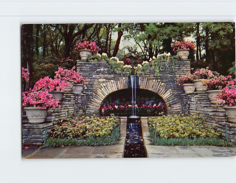 Postcard Grotto Bellingrath Gardens Mobile Alabama USA