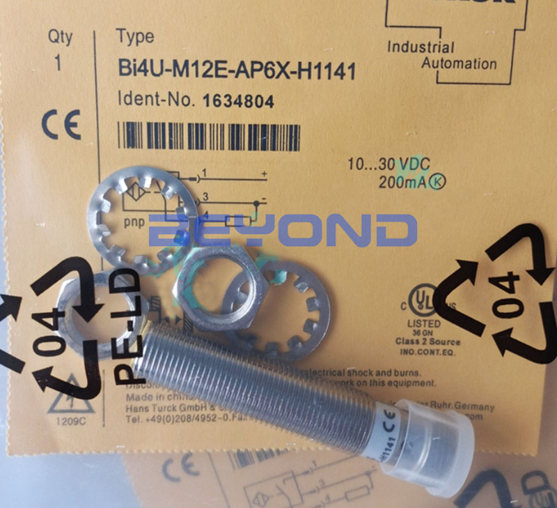1PC NEW FOR TURCK Proximity Switch Sensor Bi4U-M12E-AP6X-H1141 10-30VDC