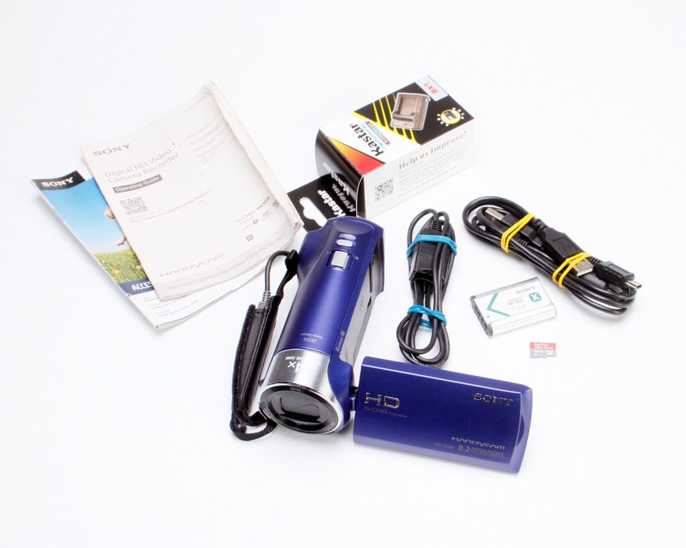 Sony HDR-CX240 High Definition Camcorder (Blue)