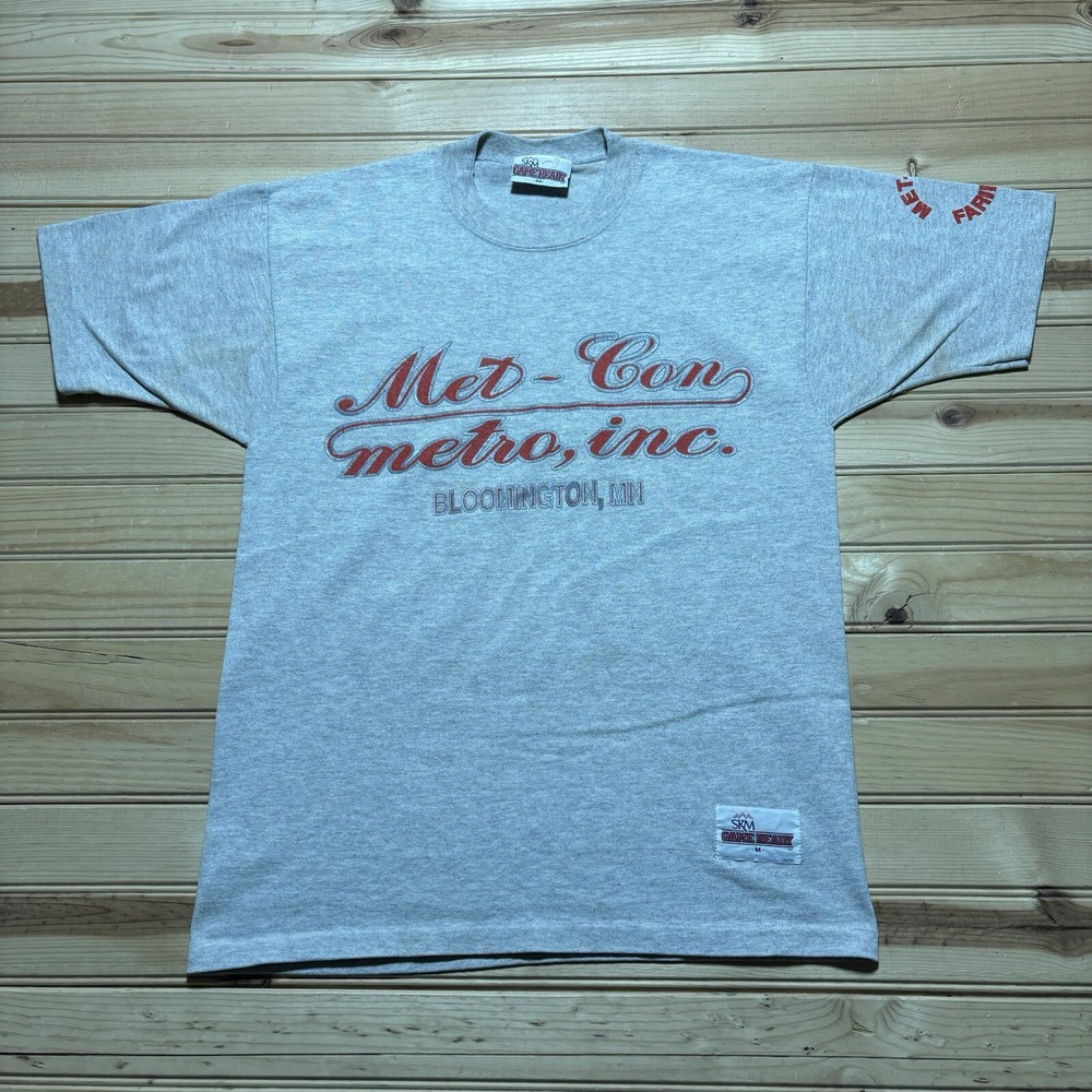 Vintage 90s Met Con Faribault Metro Inc. Minnesota Promo Shirt Size M