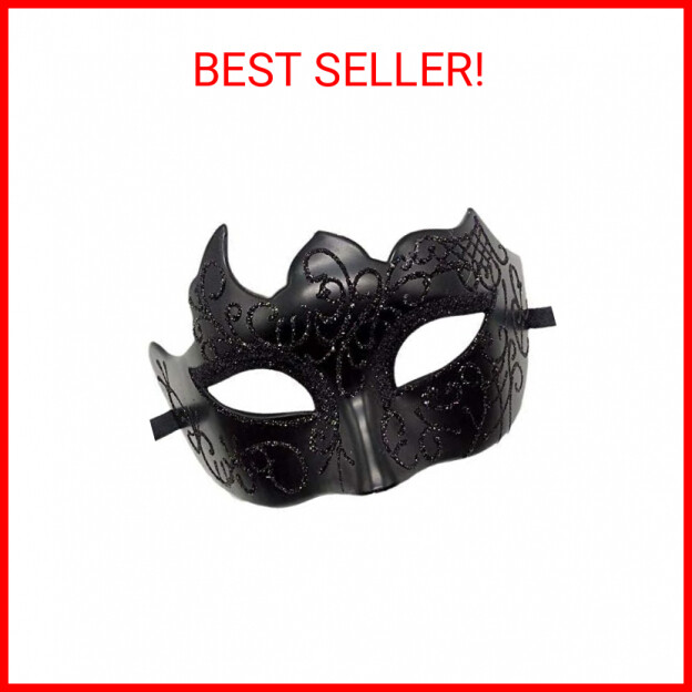 Masquerade Mask for Men Vintage Venetian Mardi Gras Halloween Christmas Party Ma