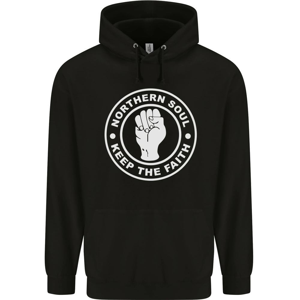 Northern Soul Keeping the Faith Dancing Mens 80% Cotton Hoodie
